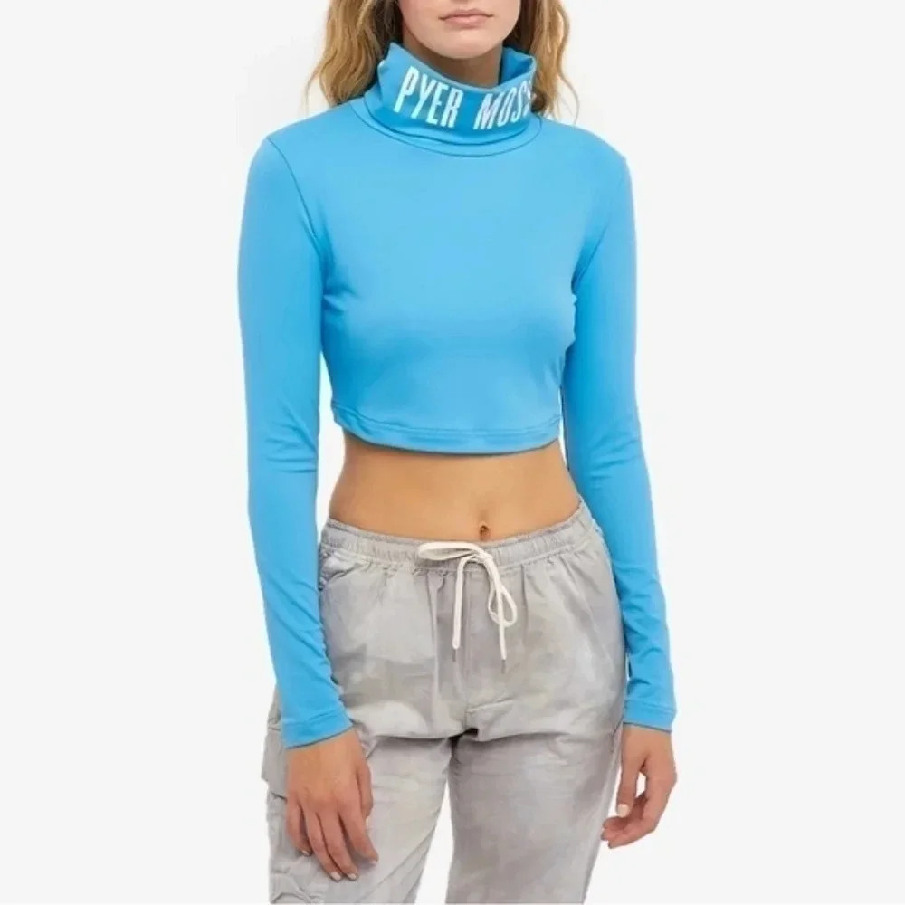Moving Sale! ๐ Pyer Moss x Reebok crop turtleneck - Picture 2 of 10